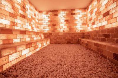 Himalayan Salt Sauna 8' x 4' Surface Area - 35 Sq feet