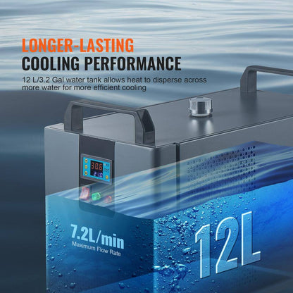Industrial Water Chiller KH-6000 12 L 7.8 L/Min Laser Chiller Compressor