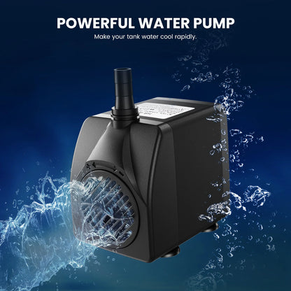 79 Gal Aquarium Chiller Water Chiller Hydroponic 1/3 HP Tank Cooler