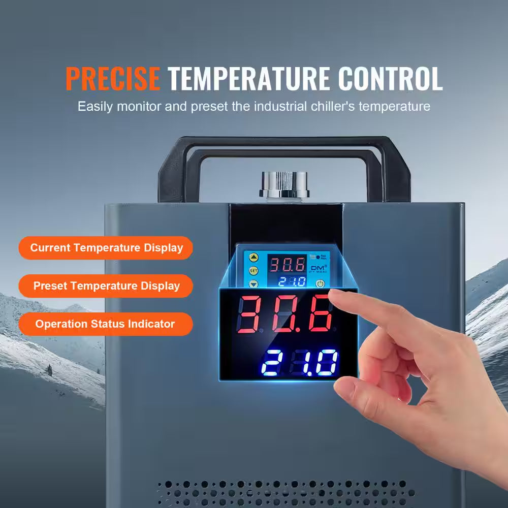 Industrial Water Chiller KH-6000 12 L 7.8 L/Min Laser Chiller Compressor